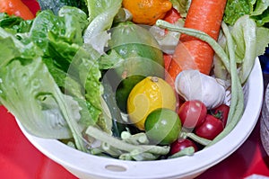 Thai salad vegetables
