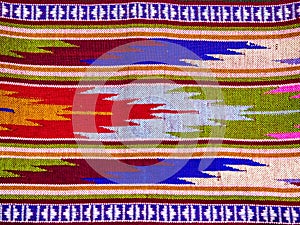 Thai sarong pattern.