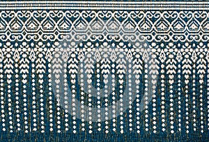 Thai sarong pattern.