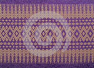 Thai sarong pattern.
