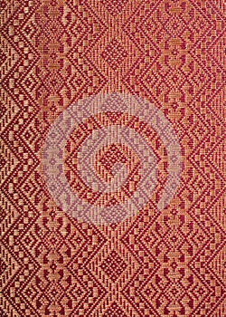 Thai sarong pattern.