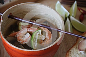 Thai sea food soup