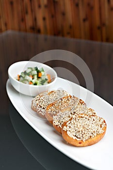 Thai Shrimp Sesame Toasts