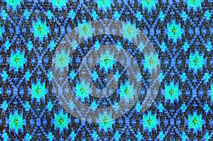 Thai silk fabric pattern background