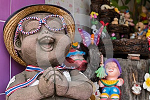Thai Smile Clay Dolls
