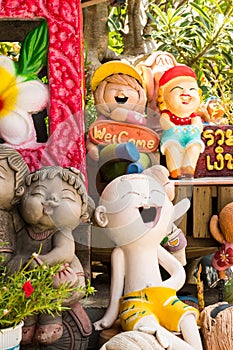 Thai Smile Clay Dolls