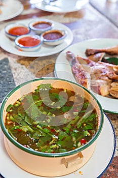 Thai spicy and sour soup