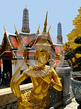 Thai statue in temple