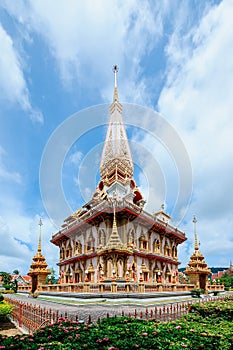 Thai style buddhis temple