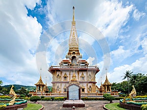 Thai style buddhis temple