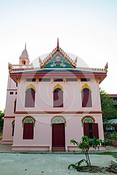 Thai style building in Kaeo Phichit temple