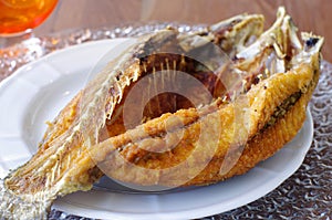 Thai Style Crispy Fried Fish