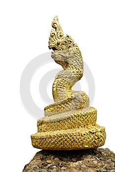 Thai style dragon statue.