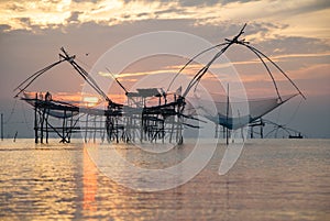 Thai style fishing trap