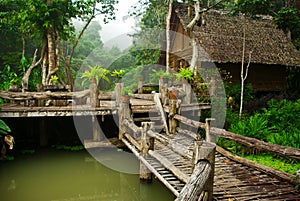 Thai-style gardens.