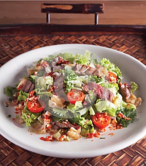 Thai style Grilled Beet Saland