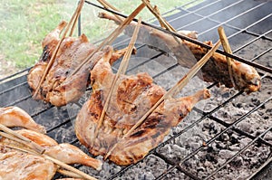 Thai-style grilled chicken