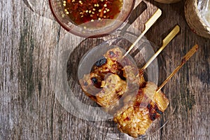 Thai style grilled pork