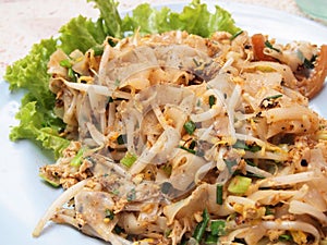 Thai style noodles Pad thai