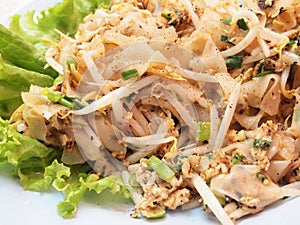 Thai style noodles Pad thai