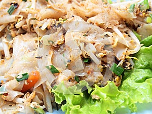 Thai style noodles Pad thai