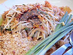 Thai style noodles Pad thai