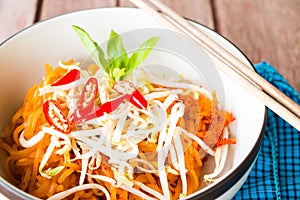 Thai style noodles, Pad-Thai