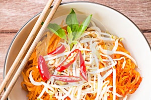 Thai style noodles, Pad-Thai