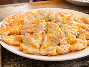 Thai style omelette