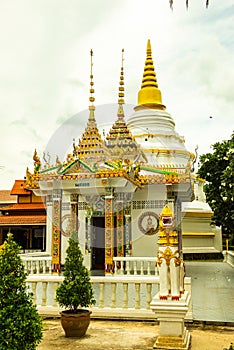 Thai style pavilion in Phra Nang Din temple