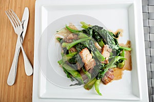 Thai style pork dish