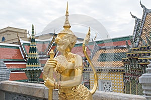 Thai Style Sculpture at Grand Palace