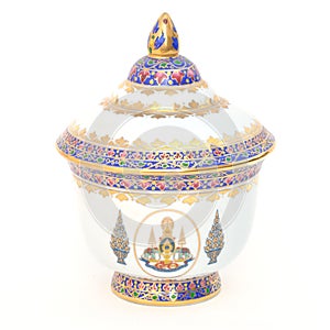 Thai style souvenir cup