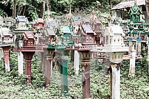 Thai style spirit house