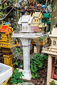 Thai style spirit house