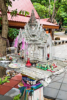 Thai style spirit house