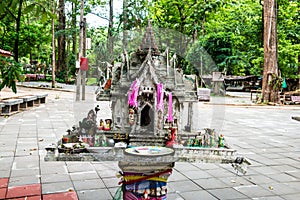 Thai style spirit house