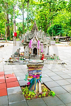 Thai style spirit house