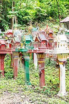 Thai style spirit house