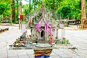 Thai style spirit house