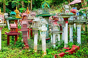 Thai style spirit house