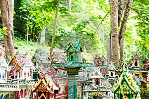 Thai style spirit house