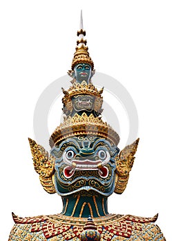 Thai style statue of Tosakan