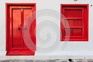 The Thai Style, Window and Door in Thai Temple