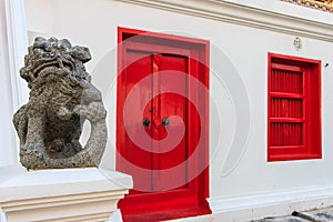 The Thai Style, Window and Door in Thai Temple