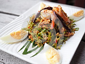 Thai style wing bean salad