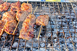 Thai styled pork babeque