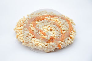 Thai sweet crispy rice cracker with cane sugar