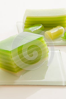 Thai sweetmeat [Khanom Chan]