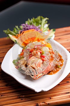 Thai Tamarind Red Snapper